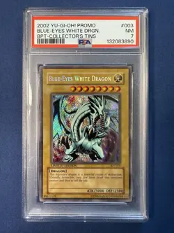 Blue-Eyes White Dragon BPT-003 2002 Collectors Tin Limited Edition - Image 1