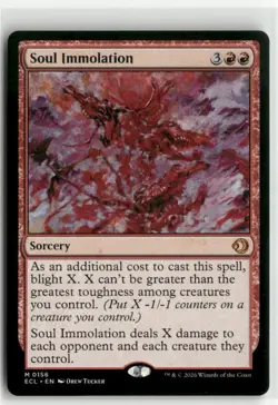 Soul Immolation Lorwyn Eclipsed MTG NM - Image 1