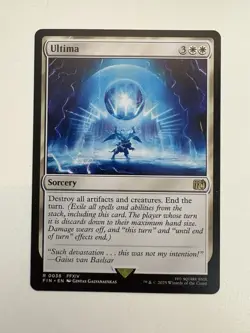 Ultima MTG Magic the Gathering Card NM Near Mint FIN - Image 1