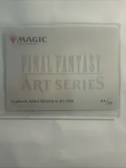 Sephiroth, Fabled SOLDIER Art Card - S - Art Series: FINAL FANTASY #44 - NM - Image 2