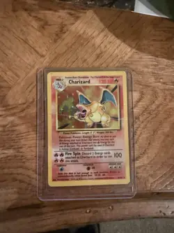 Pokemon TCG Charizard Base Set Holo Unlimited Rare Card - Image 2