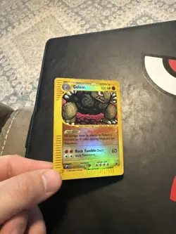 Pokemon Card Golem 14/165 Holo Rare Expedition E Series Holo WOTC Near Mint - Image 2
