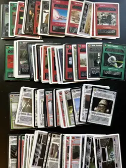 Vintage 1995 Star Wars Decipher Customizable Card Game Lot Of 100+ Cards - Image 1