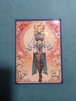 Beautiful Waifu Card -Android 18-Goddess ACG Custom DIY Fan Art Card - Image 1