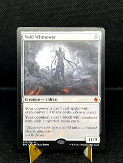 TCG MAGIC THE GATHERING: VOID WINNOWER - Battle for Zendikar (DAMAGED CORNER) - Image 1