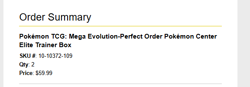 Pokemon Center Mega Evolution Perfect Order Elite Trainer Box ETB *PRESALE* - Image 4