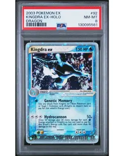 2003 Pokemon EX Dragon Kingdra EX #92/97 Holo PSA 8 NM-MINT Fresh Certification! - Image 1