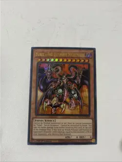 Yugioh Yubel - The Ultimate Nightmare PTDN-EN008 1st Edition Secret Rare VLP - Image 1
