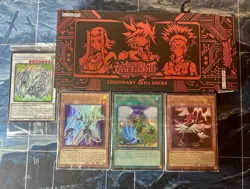 X3 YUGIOH LEGENDARY 5D'S DECKS BOX SET - OPEN BOX - FACTORY INNER SEALED - LOT - Image 3