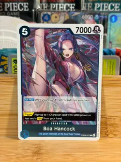 BOA HANCOCK EB04-027 Extra Booster 4 Rare Holo One Piece TCG Near Mint - Image 1