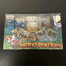 Pokemon TCG: XY Ancient Power Box - Sealed 2x Furious Fists 1x Flashfire Booster - Image 1