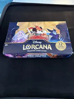 Disney Lorcana: The First Chapter Booster Box - 24 Packs (11098190) 4050368981905 - Image 1