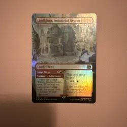 Lindblum, Industrial Regency Borderless Foil, MTG Single, FIN 0312 Rare NM - Image 1