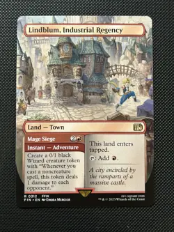 MTG - FIN - Lindblum, Industrial Regency - Borderless Non-Foil - R 0312 NM - Image 1