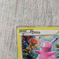 Pokemon TCG Ditto Black Star Promo XY40 2013 LP Holo Card - Image 3