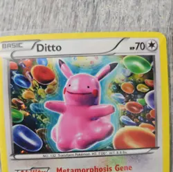 Pokemon TCG Ditto Black Star Promo XY40 2013 LP Holo Card - Image 5