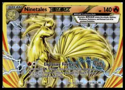 Ninetales BREAK 16/108 XY - Evolutions Rare BREAK Pokemon Card | NM - Image 1