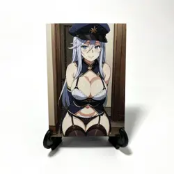 Eighty Six Vladilena Milize Sexy Anime Waifu Girl Lewd Doujin Goddess Art Card - Image 2