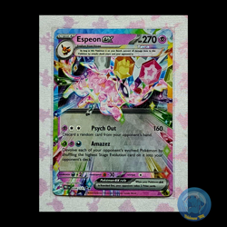 Espeon EX 034/131 | Double Rare | NM English |Prismatic Evolutions | Pokemon TCG - Image 1