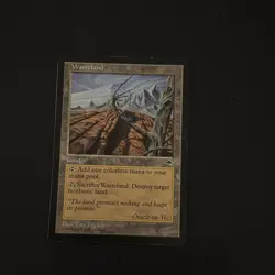 Magic The Gathering Tempest Wasteland #330 Lightly played - Image 1