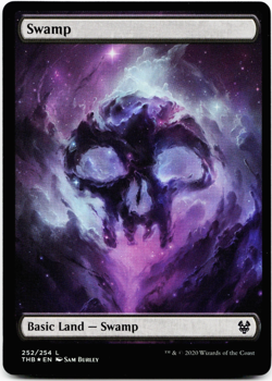 Swamp (252) (Full Art) - FOIL - [Theros Beyond Death] MTG Magic - NM/M 💀 - Image 3