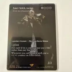 Emet-Selch, Ascian - K'rrik Showcase FOIL: Final Fantasy (FCA) MTG (NM) - Image 1