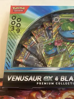 Pokemon TCG Venusaur EX & Blastoise EX Premium Collection Factory Sealed New - Image 2