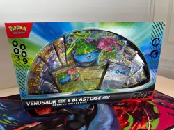 Venusaur ex & Blastoise ex Premium Collection Pokemon TCG [New & Sealed] - Image 1
