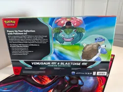 Venusaur ex & Blastoise ex Premium Collection Pokemon TCG [New & Sealed] - Image 3