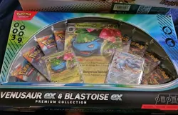 Pokemon Venusaur ex & Blastoise ex Premium Collection - Image 1