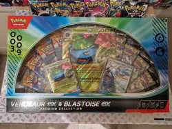 POKEMON - VENUSAUR EX & BLASTOISE EX PREMIUM COLLECTION - Image 2