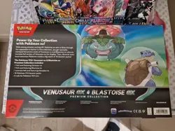POKEMON - VENUSAUR EX & BLASTOISE EX PREMIUM COLLECTION - Image 3