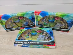 LOT OF 3 Pokemon TCG Venusaur ex and Blastoise ex Premium Collection Box SEALED - Image 1