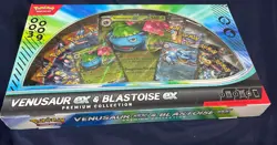 New Pokemon TCG Venusaur ex and Blastoise ex Premium Collection Box (SEALED) - Image 1