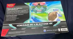 New Pokemon TCG Venusaur ex and Blastoise ex Premium Collection Box (SEALED) - Image 2