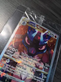 Pokemon TCG Lucario VSTAR SWSH291 Sword & Shield Crown Zenith Promo Sealed - Image 2