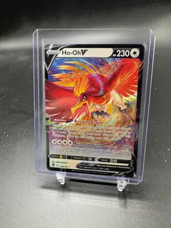 Ho-Oh V Pokemon TCG Ultra Rare Holo 140/195 Silver Tempest - Image 1