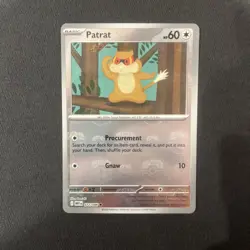Pokemon TCG White Flare Patrat 072/086 English Masterball Reverse Holo NM - Image 1
