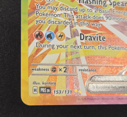 Pokemon Jolteon ex 153/131 SIR Sv: Prismatic Evolutions Holo NM PACK FRESH - Image 5