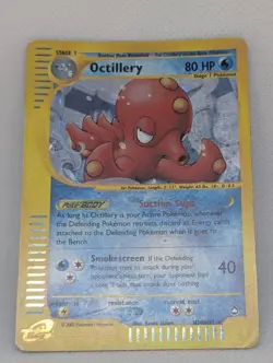 Octillery Pokemon TCG Expedition Base Set Holo Rare Nintendo e-reader - Image 3