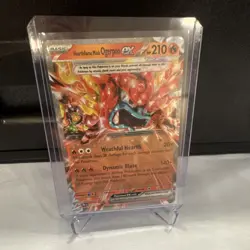 The Pokemon Company Hearthflame Mask Ogerpon ex 017/131 Prismatic HP210 Holo - Image 1