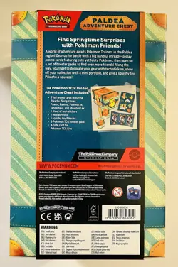 POKEMON TCG PALDEA Adventure Chest Factory Sealed Box - Image 3