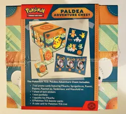 POKEMON TCG PALDEA Adventure Chest Factory Sealed Box - Image 5