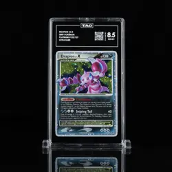 Pokemon Drapion Lv.X Platinum Holo Ultra Rare #123 TAG 8.5 Mint - Image 1