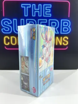 US Break from Case Pokemon 2025 Chinese Gem Pack Vol.2 Eevee Booster Box Sealed - Image 4