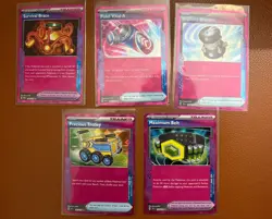 Pokemon TCG Ace Spec Lot Precious Trolley Trainer Maximum Belt Vital Blender - Image 1
