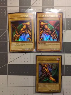 Left Leg, Right Arm & Left Arm of the Forbidden One LOB-121,2,3 - NM Ultra Rare - Image 1