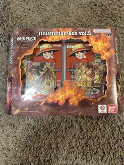 One Piece TCG Illustration Box Vol 5 and Vol 6 BUNDLE SEALED - Image 2