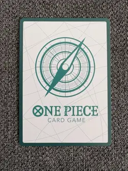 One Piece Gold Don Card Gol D. Roger Foil OP-13 Carrying On His Will English - Image 2