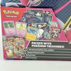 2025 Pokemon Fall Mega Collector Chest Tin Box 6 Packs & 3 Foil Cards - Image 2